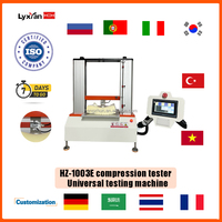 HZ 5kn Carga máxima ISO 2439 Dureza de fatiga de espuma Equipo de prueba de compresión flexible