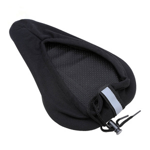 Funda Suave <span class=keywords><strong>para</strong></span> Sillín de <span class=keywords><strong>Bicicleta</strong></span> con Cojín Acolchado Transpirable y Antideslizante a Juego - Product Image 2