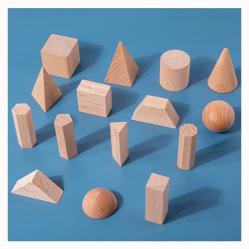 Primary School Mathematics Teaching Aids Graphic Toys Cube Cuboid Solid Geometric Model First Grade Shape Building Block
