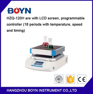 HZQ-50A Lab 하이 퀄리티 다기능 디지털 LCD 디스플레이 궤도 진탕기 및 마이크로 프로세서 컨트롤러가있는 열 진탕기 - Product Image 6