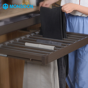 Gió Mùa Phụ Kiện Tủ Quần Áo Tủ Quần Áo Mềm Đóng Tủ Quần Áo Kéo Ra Khỏi Quần Rack Quần Tủ Rack Kéo Ra Khỏi Móc Áo - Product Image 1