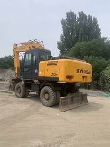 Hyundai 210W-7 a utilisé des machines de construction 210W-7 d'occasion amicales d'agriculture de l'excavatrice R210W de roue du commerce de la Chine - Product Image 6