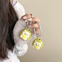 Porte-clés anti-chute créatif et personnalisé en forme de petite maison de dessin animé mignonne pour coque de protection Apple