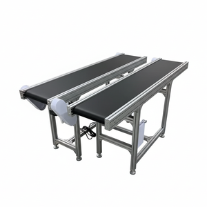 نظام حزام ناقل مطاطي صغير مع خصائص مضادة للكهرباء الساكنة والبكتيريا، ضمان لمدة سنة واحدة لآلات الحزام الناقل للطاولات - Product Image 4