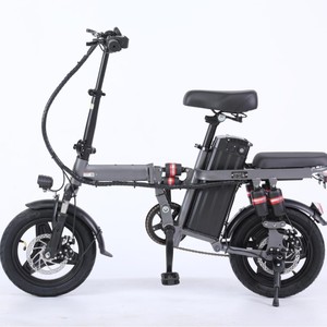 Mini vélo électrique <span class=keywords><strong>pliable</strong></span> 500W 48V 14 pouces, vélo de ville électrique, batterie au lithium, scooter électrique <span class=keywords><strong>pliable</strong></span> hybride 500W - Product Image 1