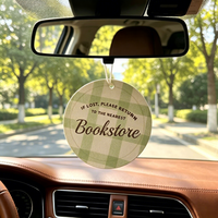 Personnalisation sur mesure, logo de marque, déodorant puissant, pendentif parfumé pour voiture, diffuseur d'air pour voiture, pour le bureau et la voiture