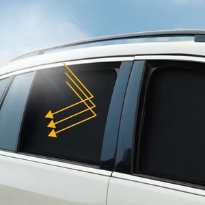 2025 Offre Spéciale maille tissu Anti-moustique voiture fenêtre rideaux avec blocage UV et <span class=keywords><strong>soleil</strong></span> Protection contre la chaleur voiture <span class=keywords><strong>pare</strong></span>-<span class=keywords><strong>soleil</strong></span> - Product Image 2
