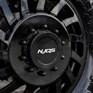Rines Forjados de Aleación Personalizados Negros de <span class=keywords><strong>20</strong></span> 22 24 26 28 Pulgadas con Diseño Cóncavo 8x165 8x170 para GMC Dodge <span class=keywords><strong>Ford</strong></span> Ram 3500, Rines Todoterreno - Product Image 4