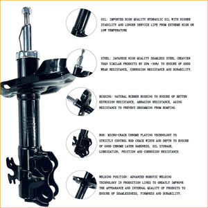 Amortiguadores de piezas de suspensión de fábrica TNG para <span class=keywords><strong>NISSAN</strong></span> SUNNY N16 B15 2WD SENTRA <span class=keywords><strong>ALMERA</strong></span> 54303-6N225 333311 333310 341279 - Product Image 4
