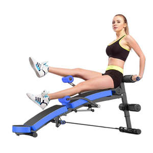 Gran oferta, Banco plegable para entrenamiento con pesas, <span class=keywords><strong>Fitness</strong></span>, abdominales, equipo de gimnasio en casa, bancos y bastidores útiles - Product Image 4