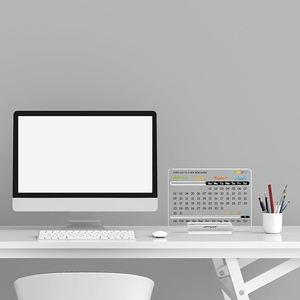 Cao minh bạch Hiện Đại Văn phòng bàn lịch biểu tượng tùy chỉnh máy tính để bàn Acrylic lịch Bảng lịch - Product Image 4