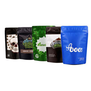 Tùy Chỉnh In Nắp Kéo 3.5G 7G Rỗng Cookie Kẹo Đặc Biệt Hình Ziplock Mùi Bằng Chứng Cutout Chết Cắt Mylar Túi Với Hộp - Product Image 6