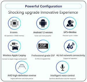 Navegador de Pantalla Grande Android de 8 Núcleos y Sistema Dual para Mazda CX-9 de 10.25 Pulgadas, Aplicable a Modelos 2016-2021 - Product Image 4