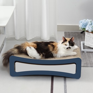 Çevre Dostu Özelleştirilebilir Desenler 2'si 1 Arada Çok Fonksiyonlu Kağıt Karton Dayanıklı Kedi Mobilyası Tırmalama Tahtası DEM/DOM Mevcut - Product Image 6