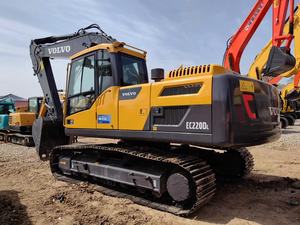 รถขุดตีนตะขาบ Volvo EC220DL ขนาด 22 ตัน พร้อมบุ้งกี๋ไฮดรอลิก รถจักรกลหนักมือสอง - Product Image 1