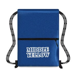 Mochila Deportiva Personalizada Unisex Extra Grande de Nailon, con Cordón, Reutilizable, Resistente al Agua, Plegable, para Ejercicio, Fútbol, de Poliéster - Product Image 3