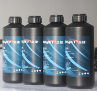 Tinta Impermeable a Base de Aceite para Impresora de Inyección de Tinta Plana, Tinta UV Cerámica LED Dx5 para Cabezal Eps Mimaki Galaxy Dx5
