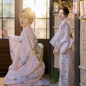 2025 Kimono mujer japonés tradicional Yukata <span class=keywords><strong>Haori</strong></span> Kimonos Cosplay blusa vestido de fiesta moda femenina ropa de fotografía - Product Image 6