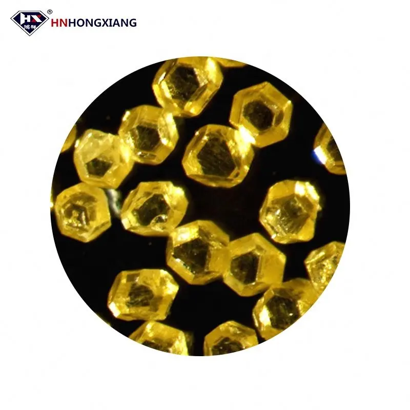 ダイヤモンド粉末単結晶3040メッシュ石材原料黄色合成ダイヤモンド