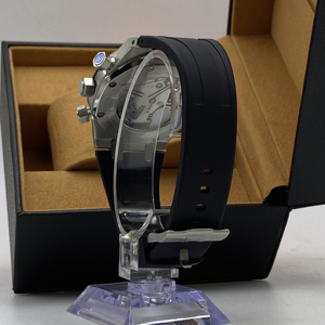 Montre à quartz multifonctionnelle pour homme avec cadran bleu, verre saphir luminescent, étanche, montre-bracelet de style professionnel, mouvement VK63 - Product Image 6