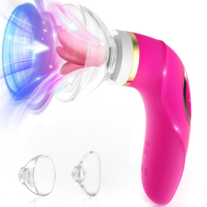 Klitoris-Lecker Zungenvibrator Nippel-Stimulator Orgasmus <span class=keywords><strong>Vagina</strong></span>-Saugvibrator Sexspielzeug für Frauen Weiblicher G-Punkt Dildo-<span class=keywords><strong>Vibrator</strong></span> - Product Image 1