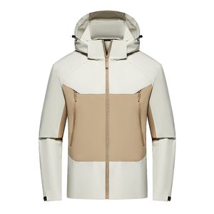 Usine hommes <span class=keywords><strong>veste</strong></span> de haute qualité hydrofuge amovible casquette coupe-vent <span class=keywords><strong>veste</strong></span> solide mince printemps automne extérieur <span class=keywords><strong>veste</strong></span> - Product Image 2