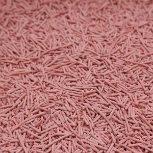 ทรายทรายครอกแมวทำจากเต้าหู้ย่อยสลายได้เป็นมิตรต่อสิ่งแวดล้อมรสพีชขนาด1.5มม. ที่สามารถล้างได้ - Product Image 1