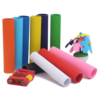 Colored Gift Wrapping Paperboard 50*70cm DIY Handmade A4 Corrugated Paper