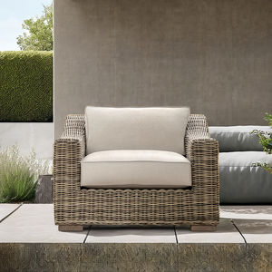 เฟอร์นิเจอร์กลางแจ้งทันสมัยสำหรับทุกสภาพอากาศ,เก้าอี้โซฟาเดี่ยววางแขนเอียงต่ำสำหรับสวน - Product Image 2