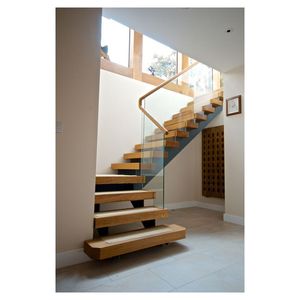 <span class=keywords><strong>Escaleras</strong></span> Rectas <span class=keywords><strong>de</strong></span> Venta Directa <span class=keywords><strong>de</strong></span> Fábrica Prima, Barandilla <span class=keywords><strong>de</strong></span> Metal y Vidrio, <span class=keywords><strong>Escalones</strong></span> <span class=keywords><strong>de</strong></span> Madera, Diseño <span class=keywords><strong>de</strong></span> Lámina Acrílica, Escalera Flotante - Product Image 3