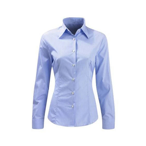 Phong Cách Làm Việc Trang Phục Phụ Nữ Văn Phòng Chính Thức Áo Sơ Mi Dài Tay Áo Chuyên Nghiệp Kinh Doanh Cổ Điển Mặc Thoải Mái Thanh Lịch Vải - Product Image 5