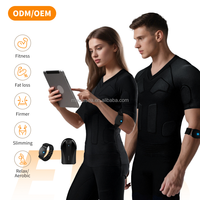 Nouvelle combinaison EMS intégrale pour entraînement de 20 minutes en salle de sport, stimulateur musculaire EMS, combinaisons d'entraînement à domicile sans eau