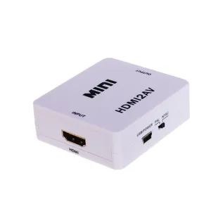 HDTV a AV RCA CVSB L/R Video a 1080P HDTV Scaler Adapter Converter Box