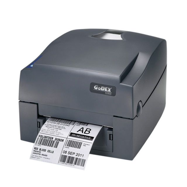 GODEX G500U Desktop Barcode Printer USB 4-Inch 203dpi Thermal Transfer/Direct Thermal 300M Ribbon Twin Sensor Technology 1-Year
