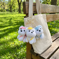 Porte-clés en peluche rembourré de coton PP pour enfants de 2 à 4 ans, unisexe