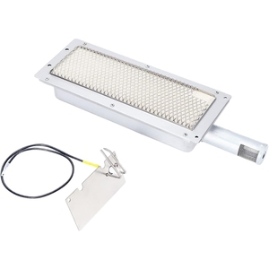 Quemador Catalítico de Cerámica Infrarroja para Horno de <span class=keywords><strong>Gas</strong></span>, para Hornear Alimentos, Calentador Infrarrojo Portátil para Exteriores - Product Image 2