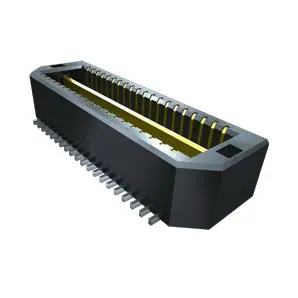 Conector Samtec QTE-040-02-F-D-A, Conector de 80 Posiciones, Contactos de Cubierta Exterior, Montaje Superficial, Dorado - Product Image 2