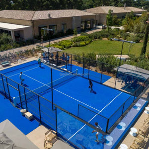 Cancha <span class=keywords><strong>de</strong></span> Pádel Panorámica para Exteriores, Cancha <span class=keywords><strong>de</strong></span> Pádel Deportiva Panorámica, Conjunto Completo <span class=keywords><strong>de</strong></span> Alta Calidad, Cancha <span class=keywords><strong>de</strong></span> Pádel - Product Image 2