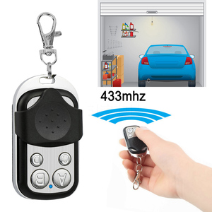 Metal Push Button <b>Remote</b> <b>Control</b> Transmitter ABCD / Lock Unlock 4Button 433MHz Universal 4 Buttons Garage Door Opener <b>Remote</b> - Product Image 1