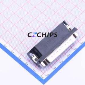 DS1038-44MBNSIA74-0CC D-Sub/VGA Connector Bent Lead Through Hole Connector High Density D-Sub Male 44P Right Angle Insert - Product Image 1