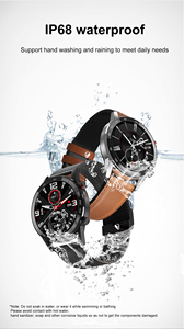 Montre connectée <span class=keywords><strong>2023</strong></span> DT95 pour hommes d'affaires, surveillance du sommeil, appel téléphonique, écran tactile rond IPS de 1.3 pouces - Product Image 6