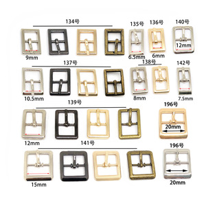 Untuk sabuk Band <span class=keywords><strong>Pin</strong></span> kerah Mm 10 seng Aloi memimpin cincin 15Mm bagian baja sepatu disesuaikan Tri Glide emas anjing logam logam gesper - Product Image 2