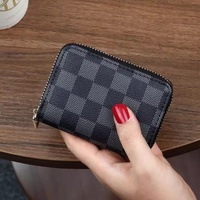 Dompet Kartu Wanita Tipis Elegan Premium Anti-RFID Kapasitas Besar All-in-One Anti-Degaussing Fashion