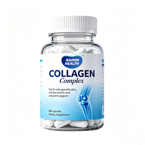 Collagène Complexe OEM/ODM 60 Capsules – Traitement Personnalisé pour la Nutrition Corporelle Multi-Zones et le Bien-être Adulte - Product Image 1