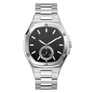 Relojes de Pulsera de Cuarzo Dorados para Hombre, Personalizados con su Propia Marca, Relojes de Acero Inoxidable con Zafiro y Logotipo para Mujer, Caja de Reloj de Lujo, Amarillo - Product Image 1