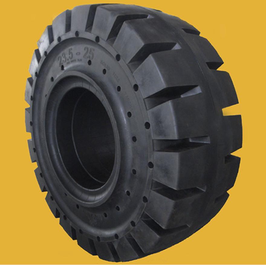 17.5-25 20.5-25 23.5-25 with Rim Punture Proof Off-road Tire Solid Wheel Loader Tire