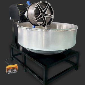 Máquina Profesional para Pulir Llantas de Aleación con Reparación de Precisión y Preparación de Superficie Completa para Repintado y Recubrimiento de la Base. - Product Image 6