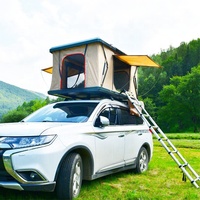Carpa de techo para coche, impermeable, ligera, de aluminio, con carcasa rígida.