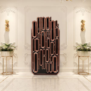 Cina Foshan produttore di mobili marchio italiano moderno minimalista oblungo in oro prezzo accessibile - Product Image 3