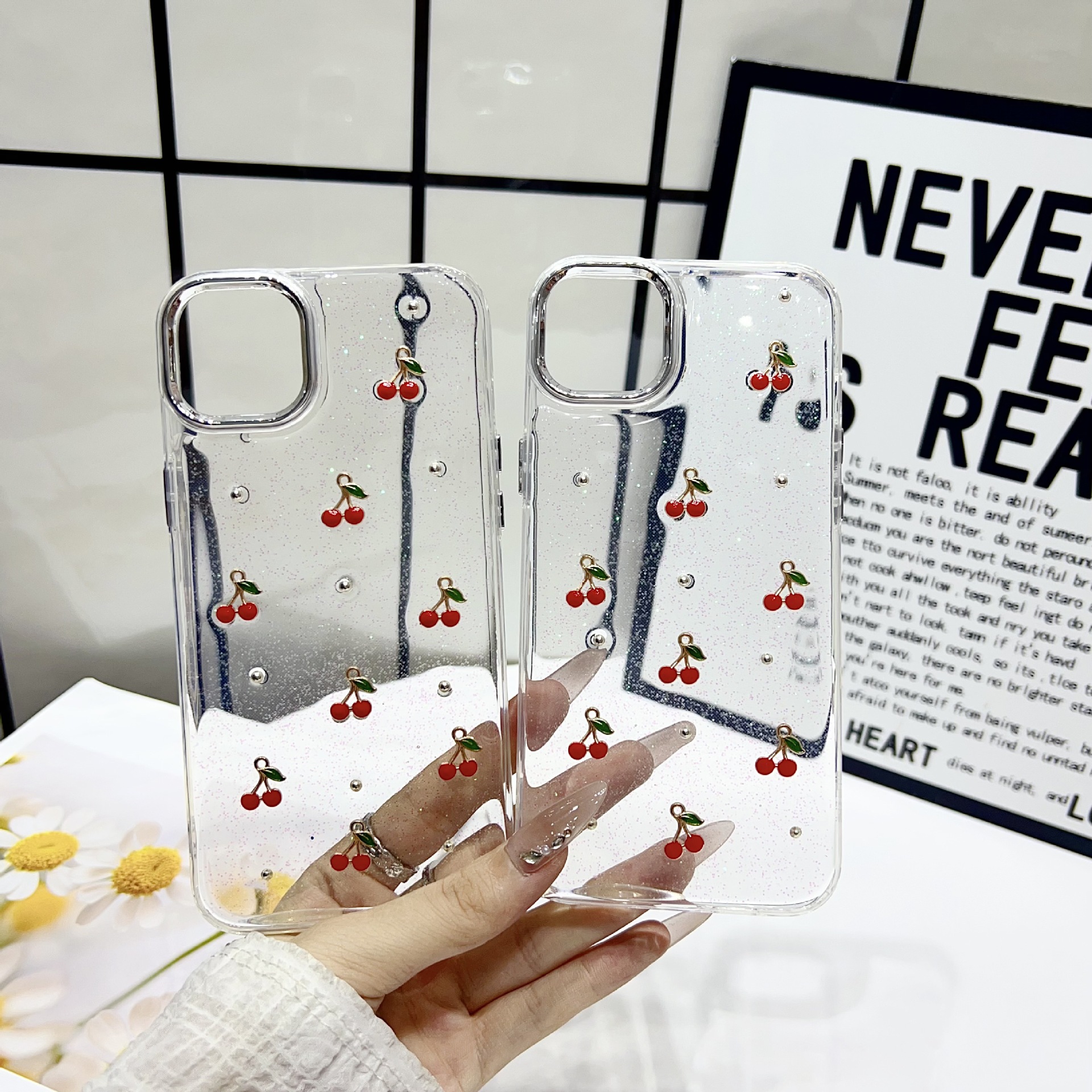 3D Cherry Resin Case